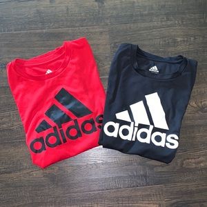 Bundle of Boys Adidas Climalite Tees